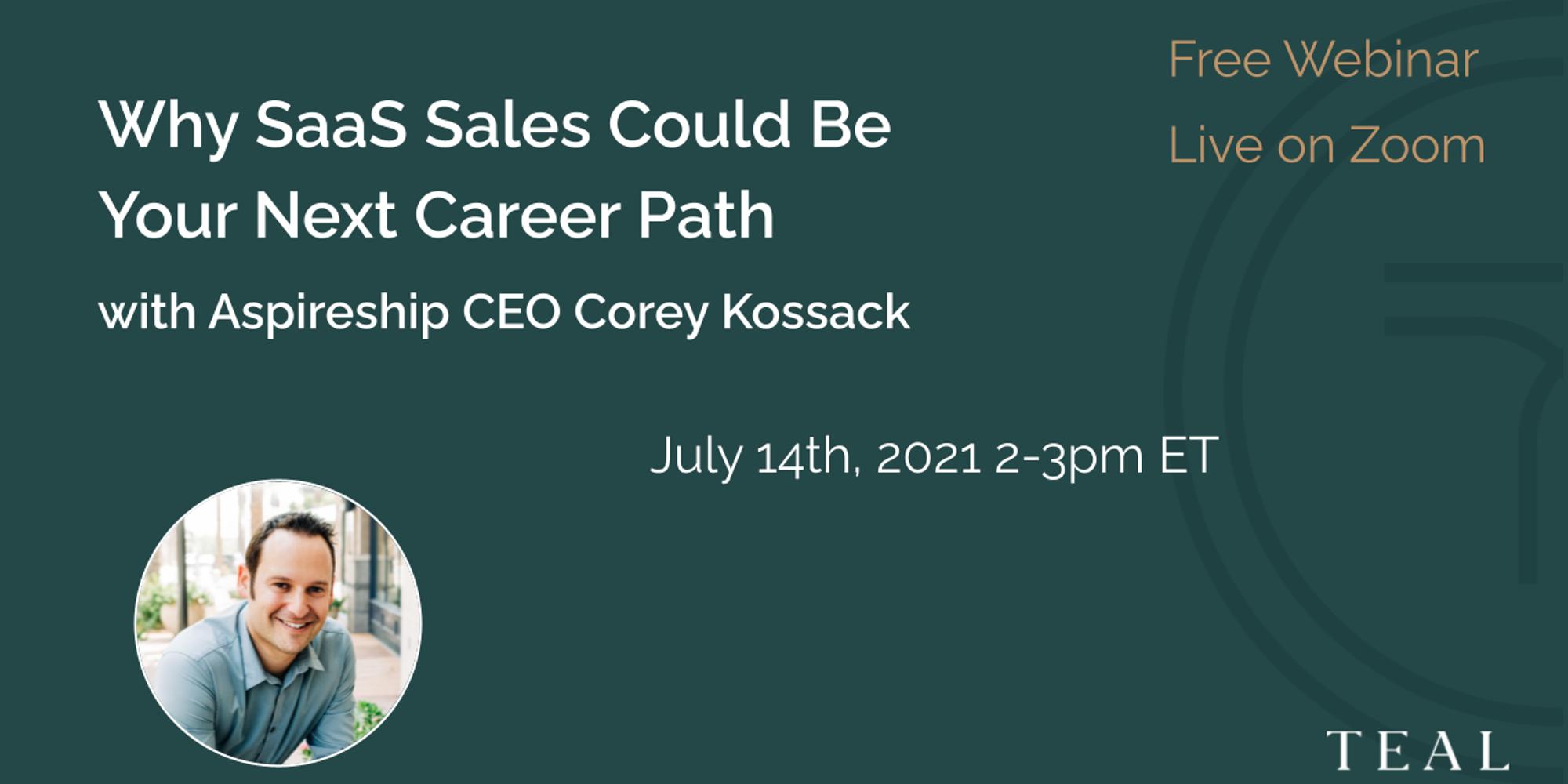 Why SaaS Sales Could Be Your Next Career Path Zoom