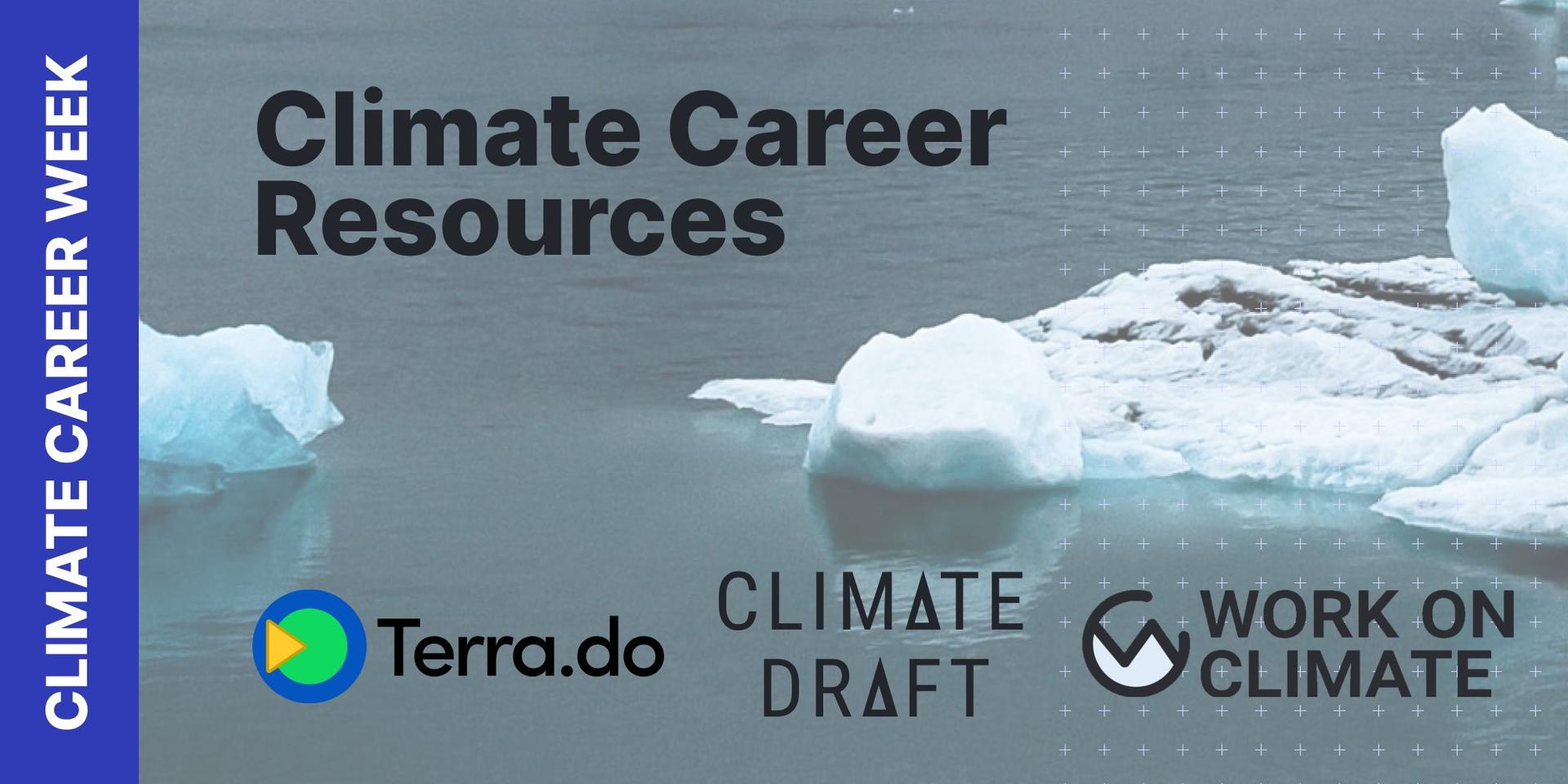 Cover Image for Climate Career Resources Overview