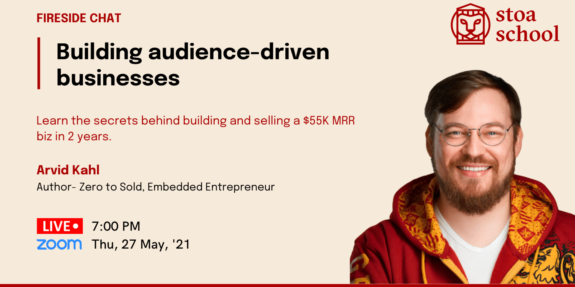 Cover Image for Building Audience-Driven Businesses | Stoa Fireside Chat 