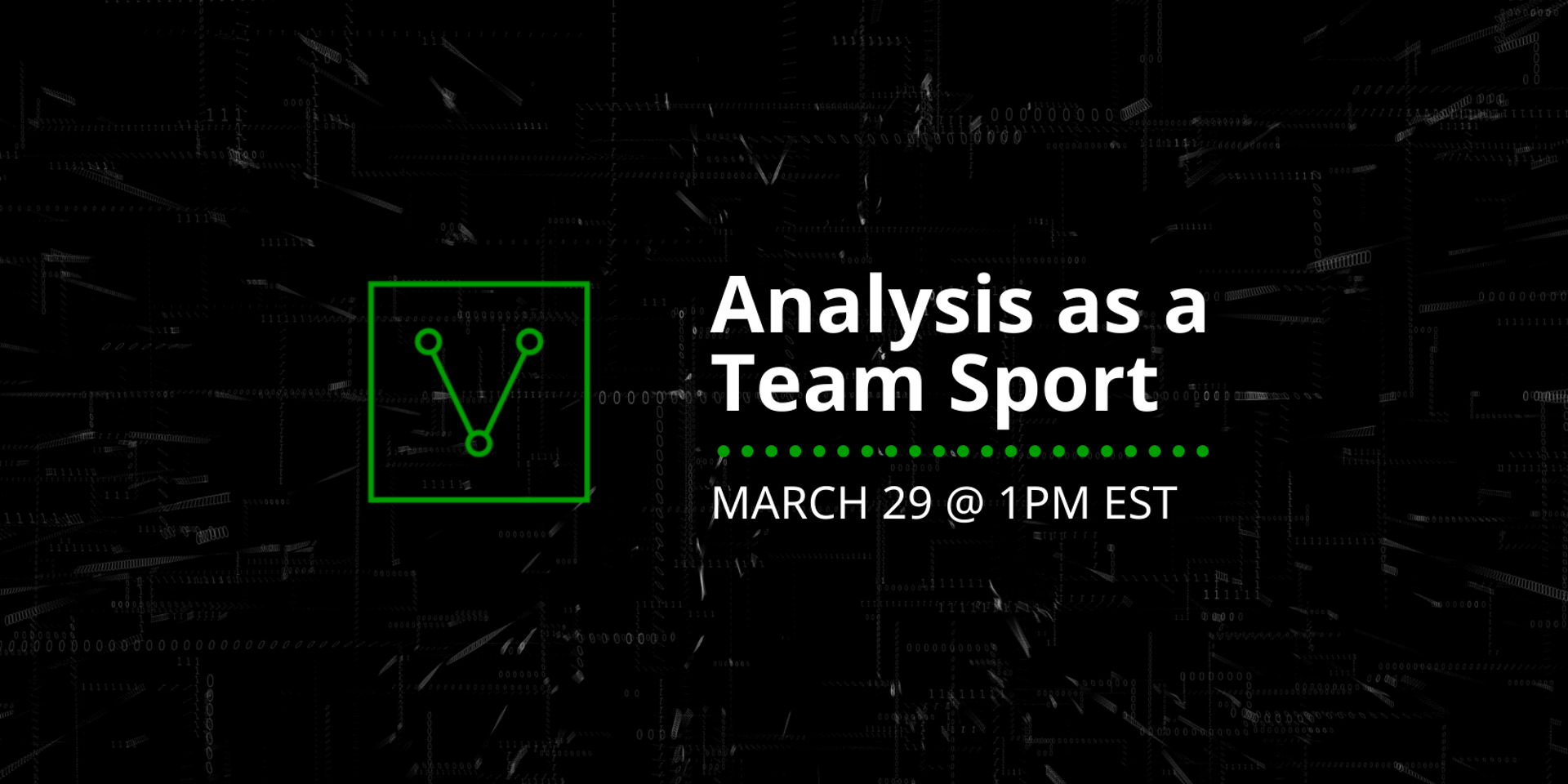 Cover Image for What's New: Analysis as a Team Sport