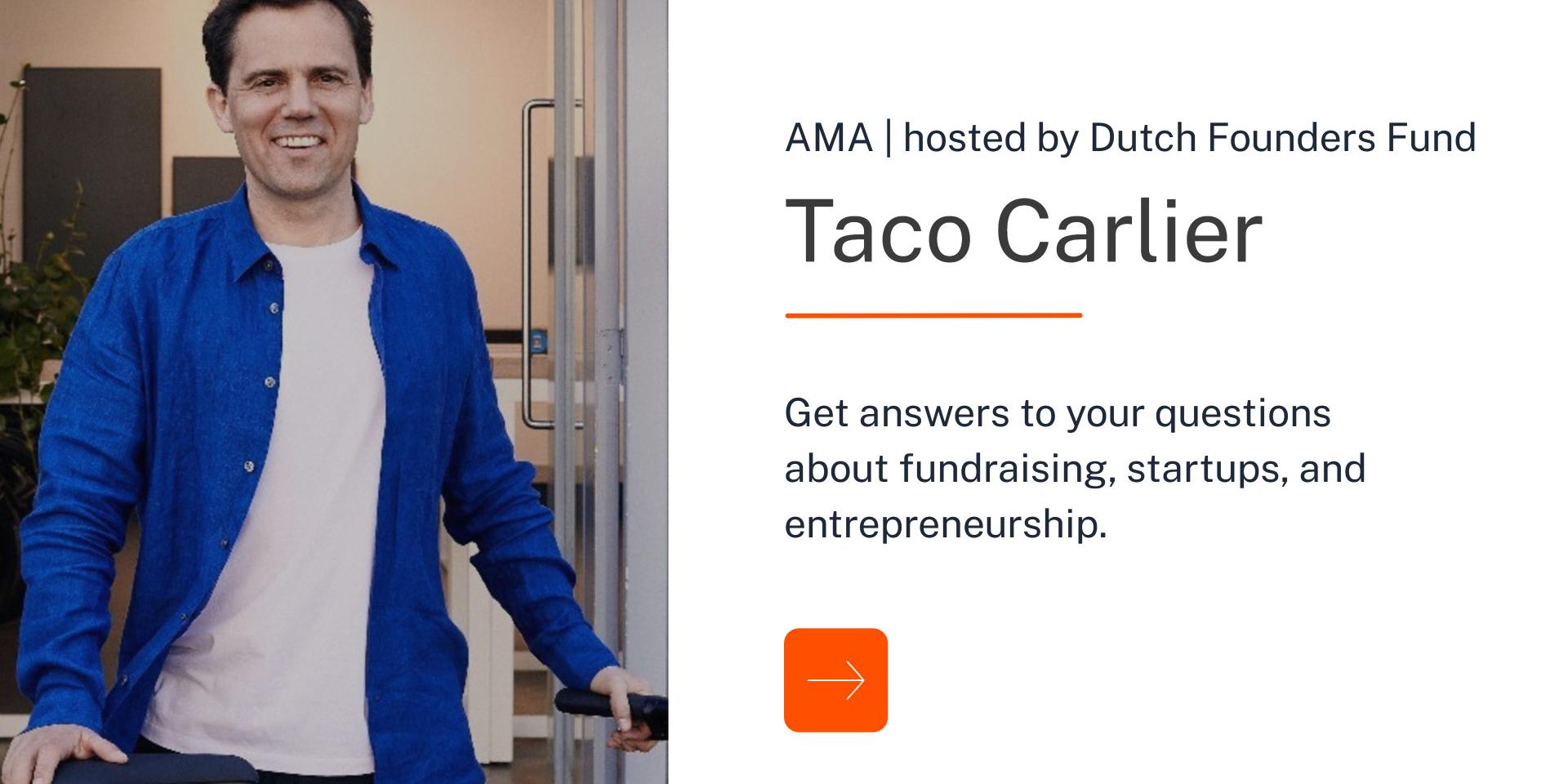 Cover Image for AMA w/ Taco Carlier, Co-Founder & CEO, VanMoof