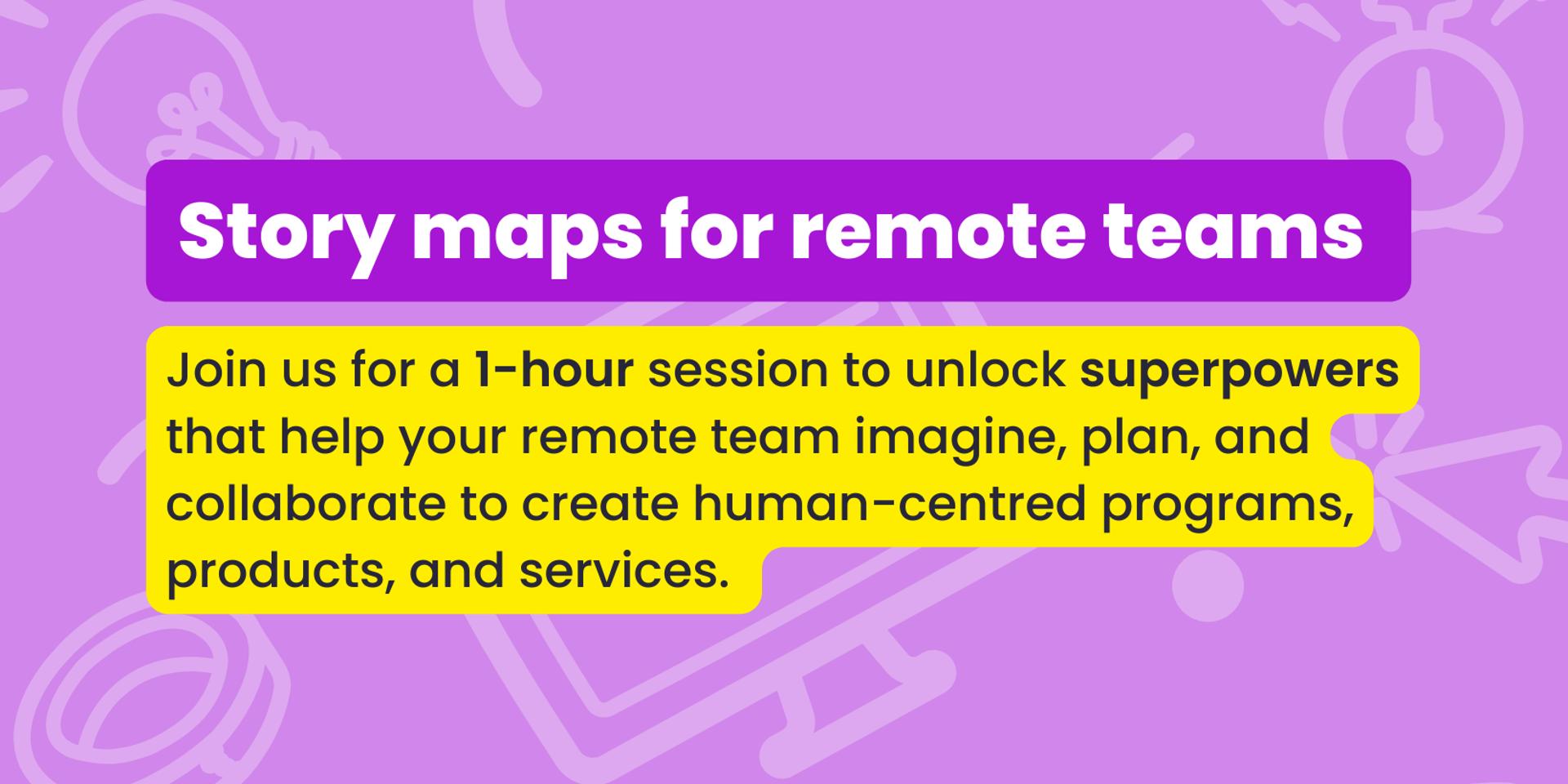 Cover Image for Story maps for remote teams