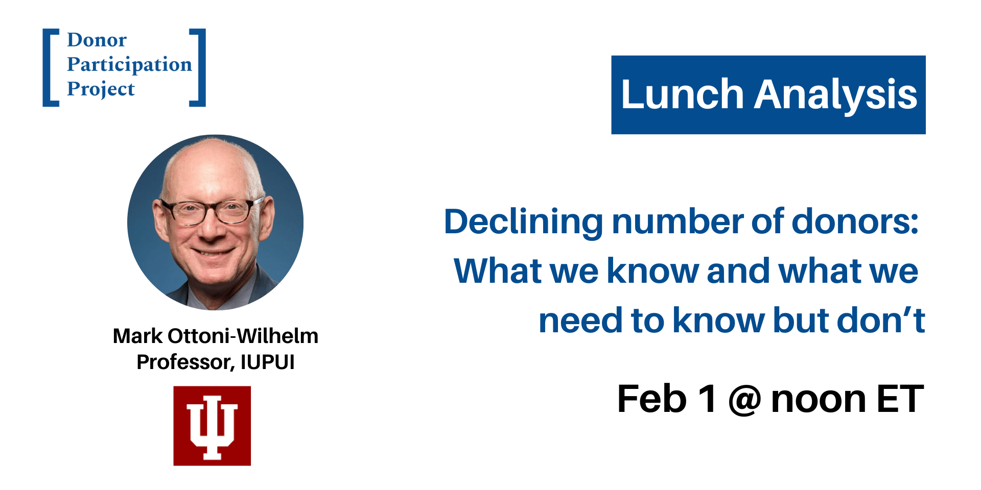 Cover Image for Declining number of donors: What we know and what we need to know but don’t