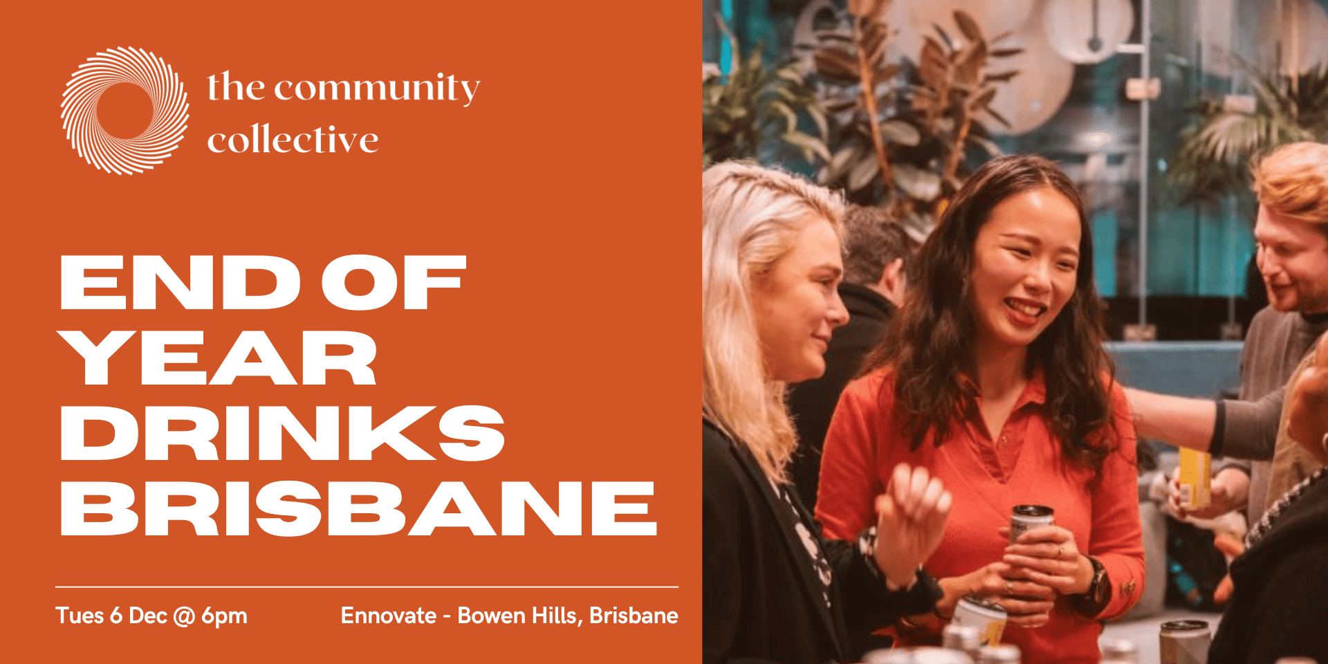 The CC End of Year Drinks Brisbane · Luma