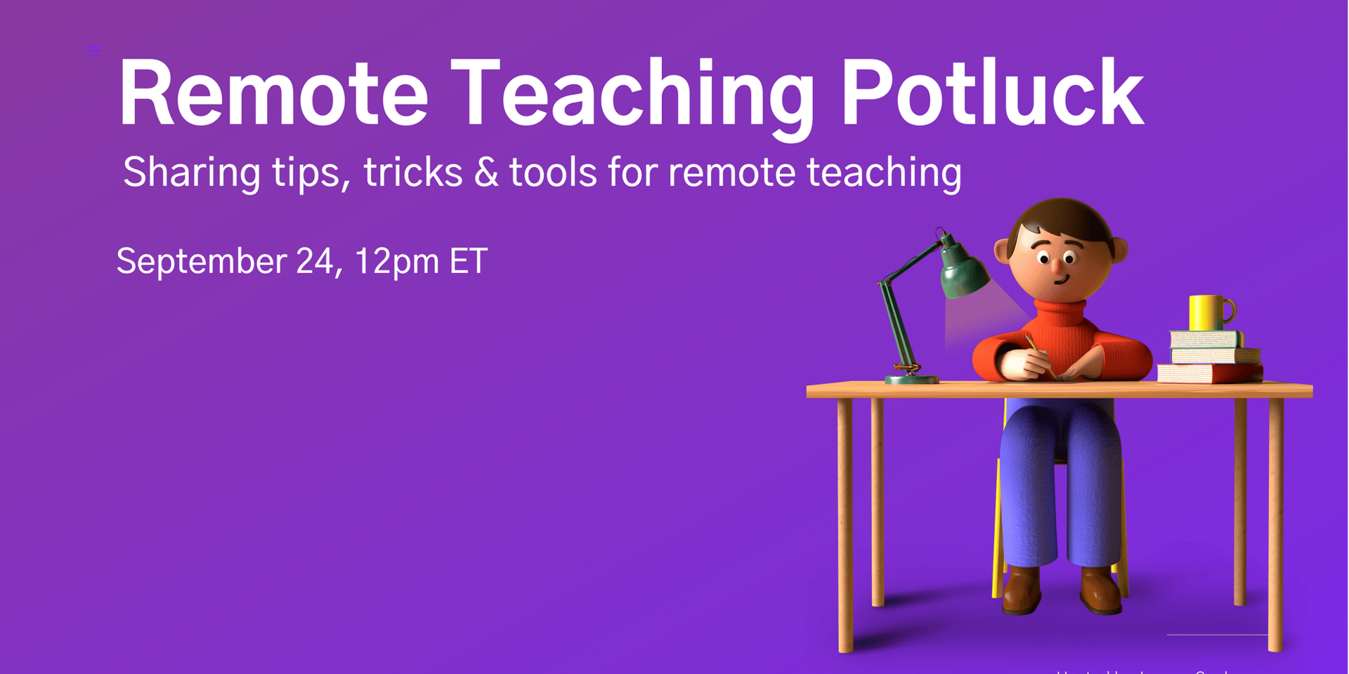 Cover Image for Remote Teaching Potluck