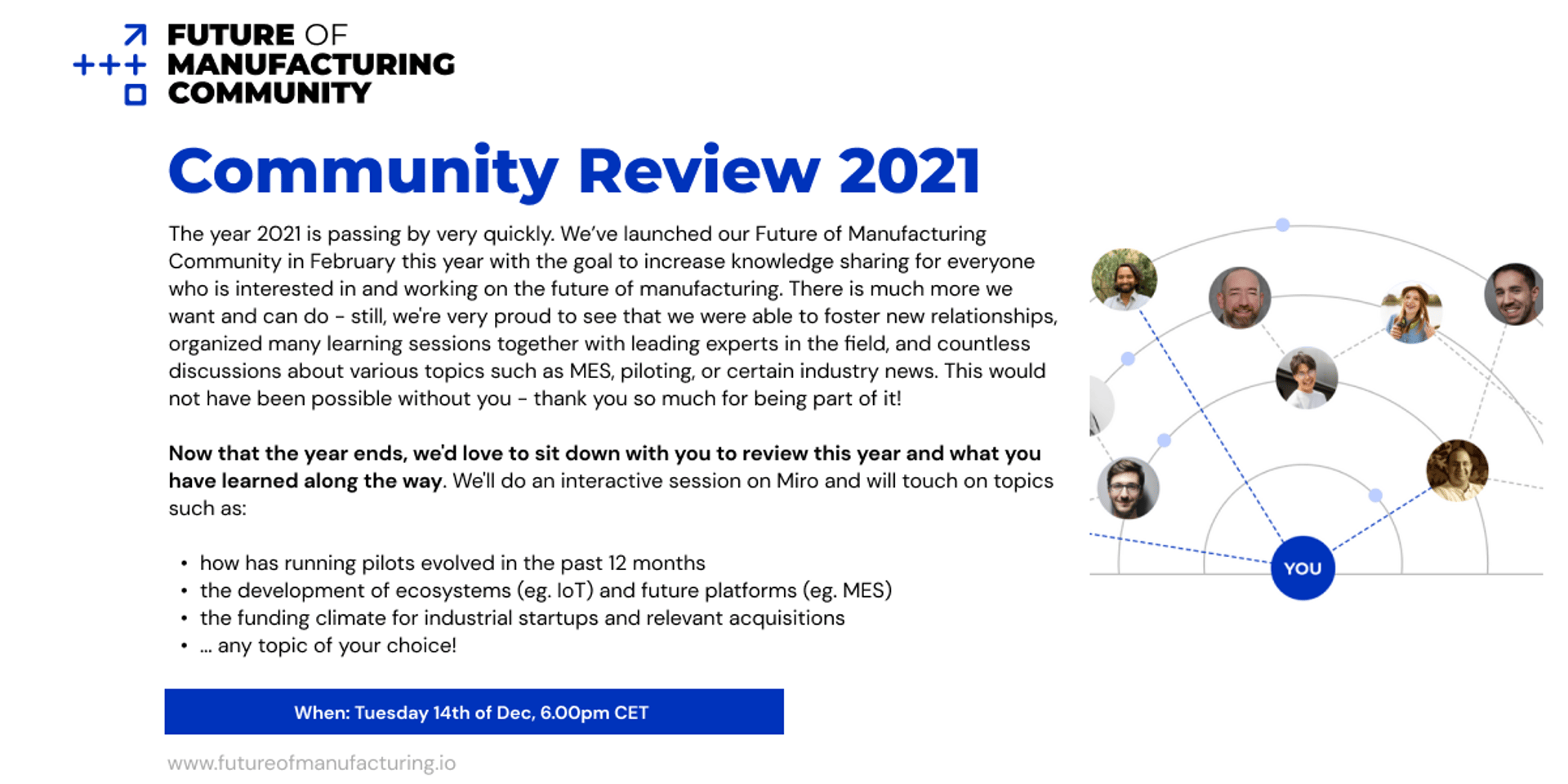 Cover Image for FoM Community - Review 2021