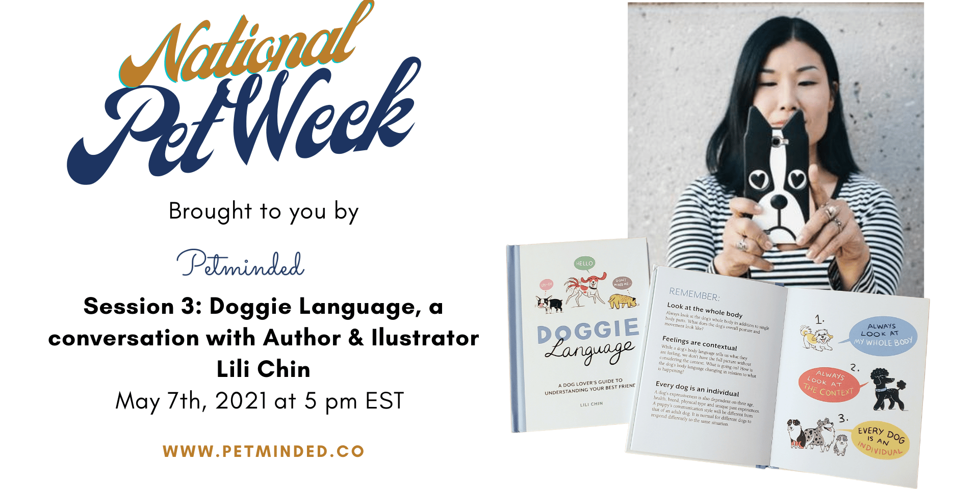 Cover Image for National Pet Week: Doggie Language with Lili Chin