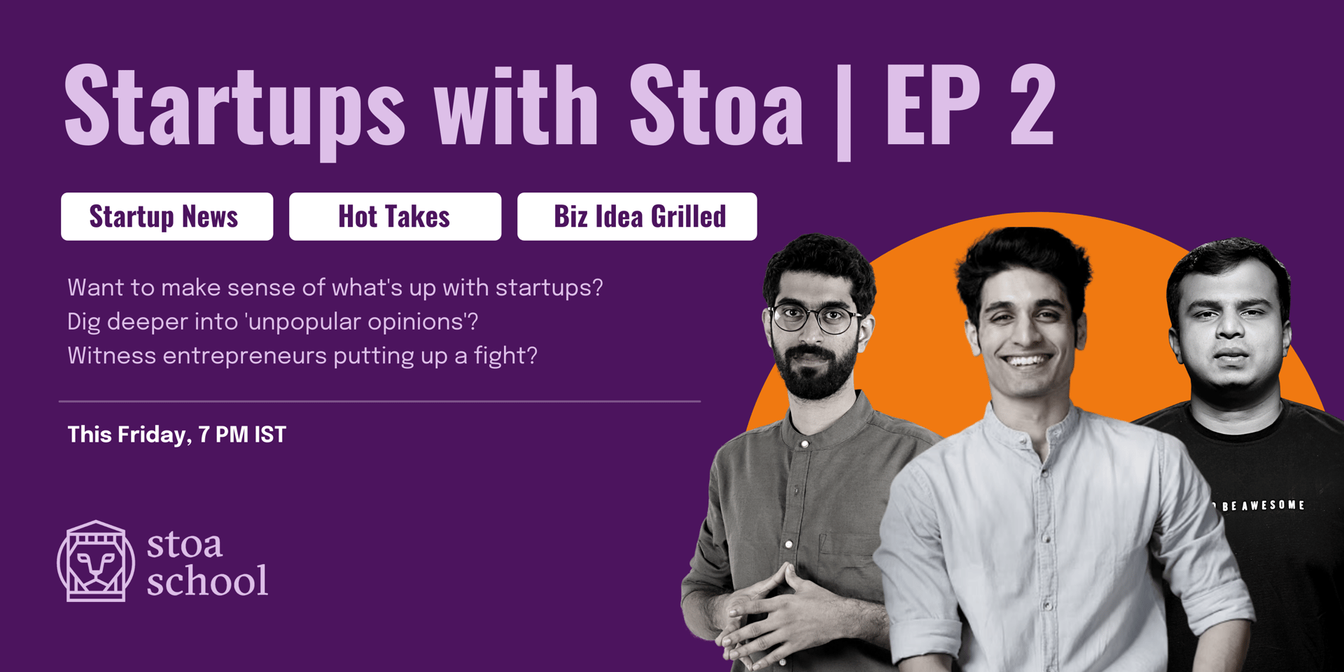 Cover Image for Startups with Stoa | EP 2 ft. Varun Mayya