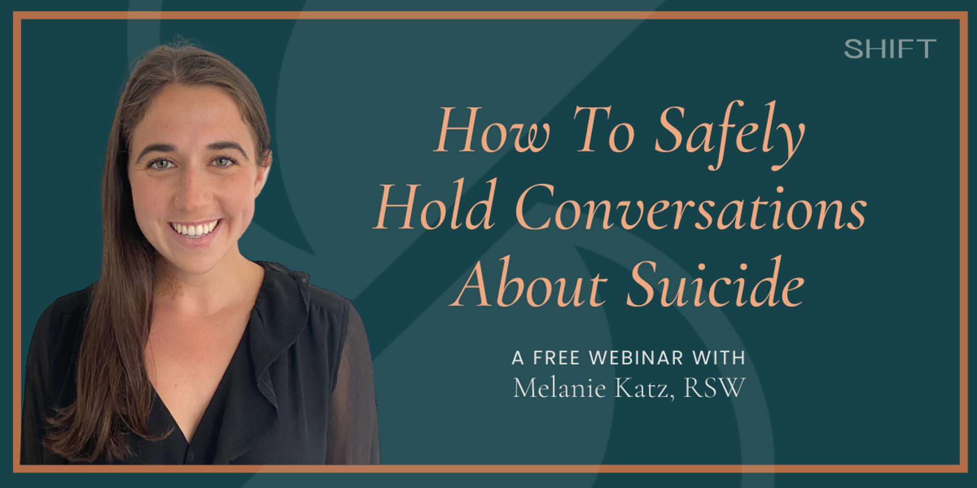 Cover Image for How To Safely Hold Conversations About Suicide 