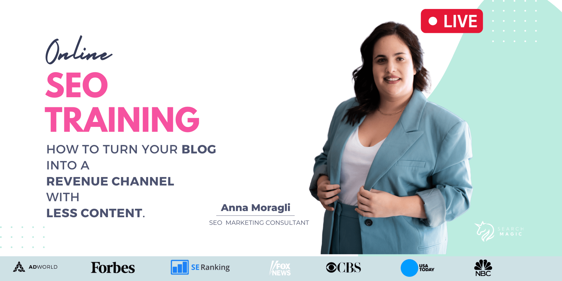 Cover Image for How to turn your blog into a revenue channel with less content | 🔴 LIVE Workshop