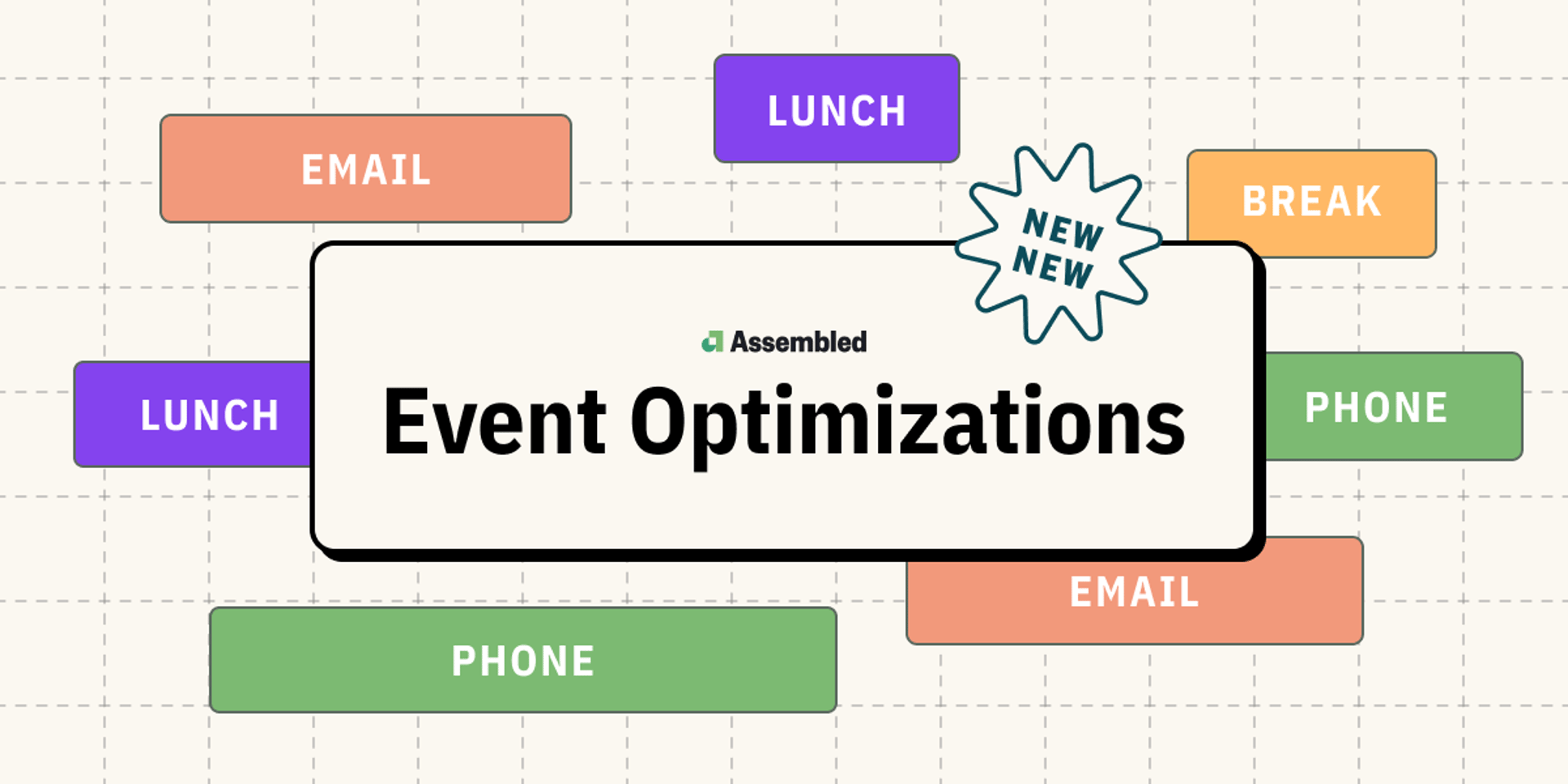 Cover Image for Learn about Event Optimizations at Assembled