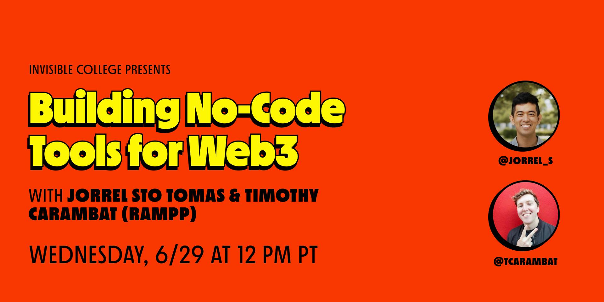 Cover Image for Building No-Code Tools for Web3