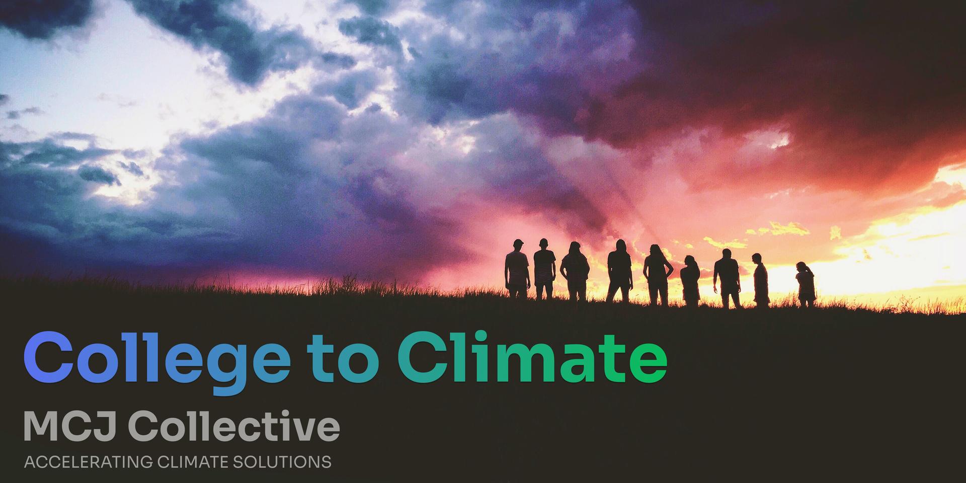 Cover Image for College to Climate Monthly