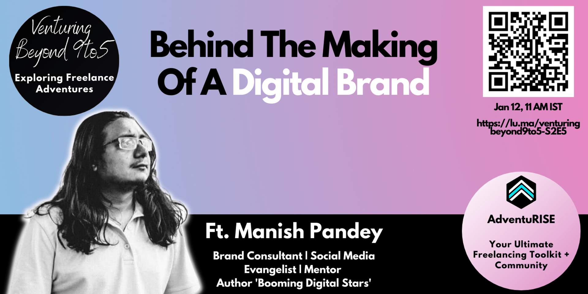 Cover Image for Behind The Making Of A Digital Brand ft. Manish Pandey