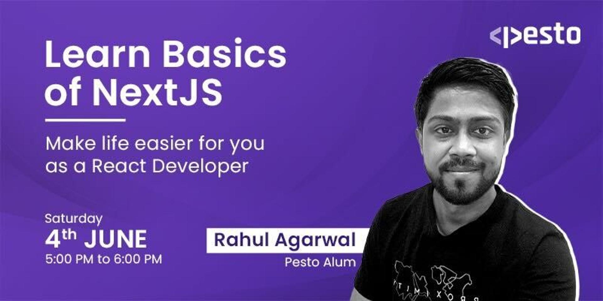 Learn Basics of NextJS · Zoom · Luma