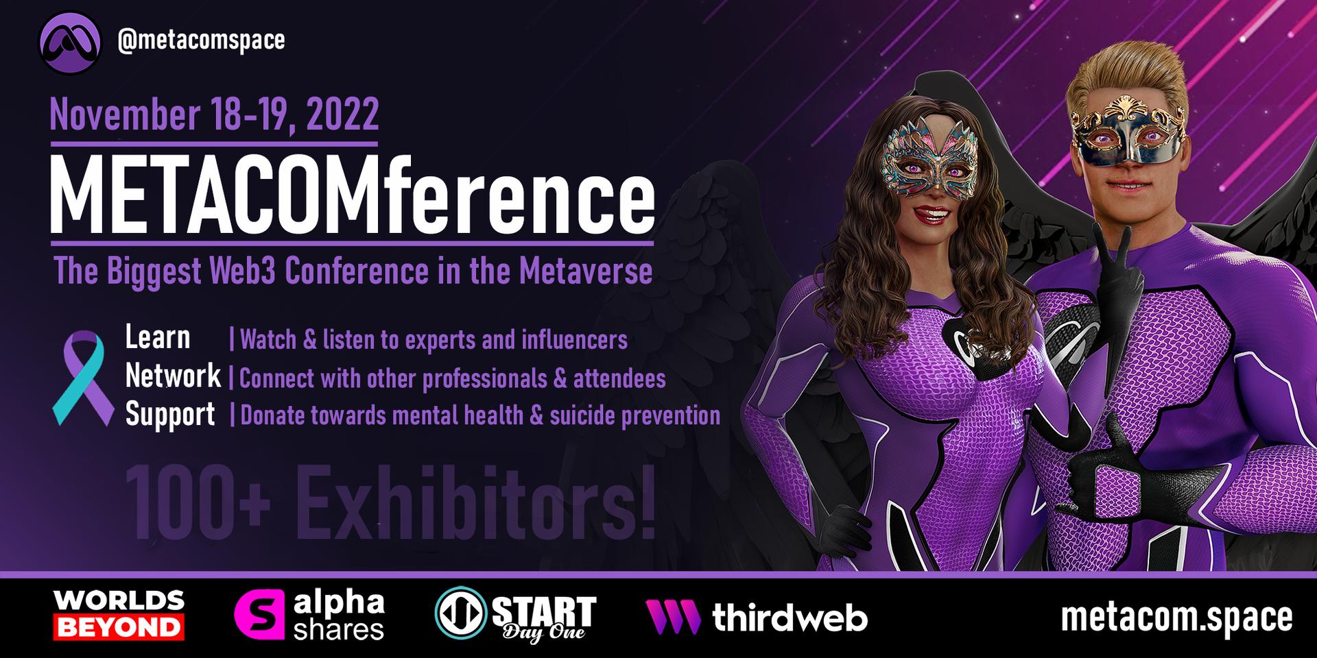 Cover Image for METACOMference | The Biggest Web3 Conference in the Metaverse