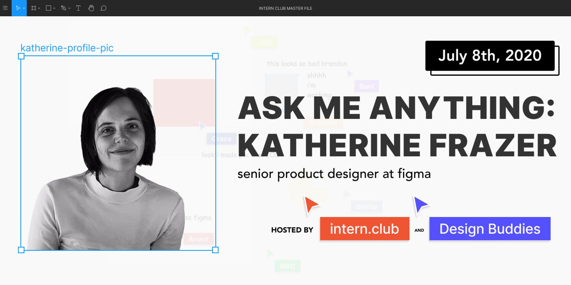 Cover Image for AMA: Figma's Katherine Frazer