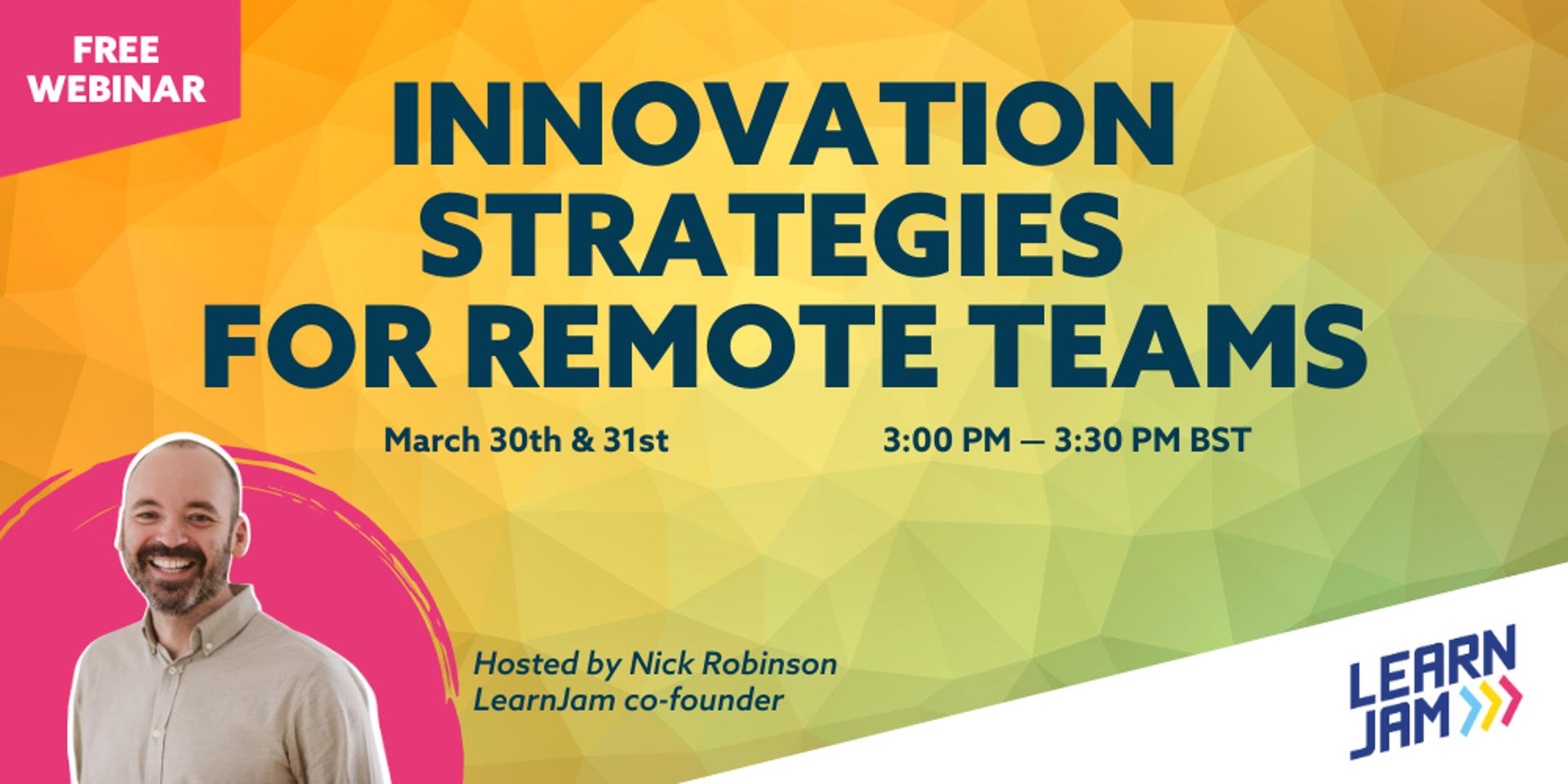 Cover Image for Innovation strategies for remote teams