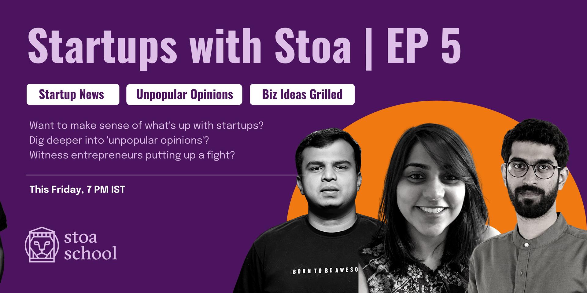 Cover Image for Startups with Stoa ft. Aamna Khan