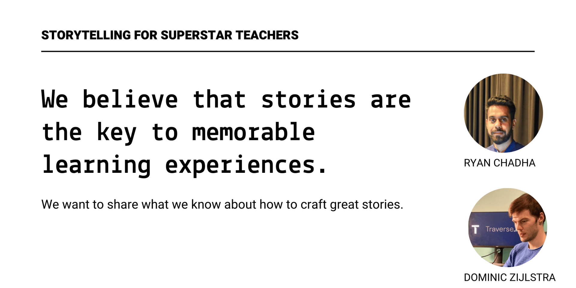 Cover Image for Storytelling for Superstar Teachers