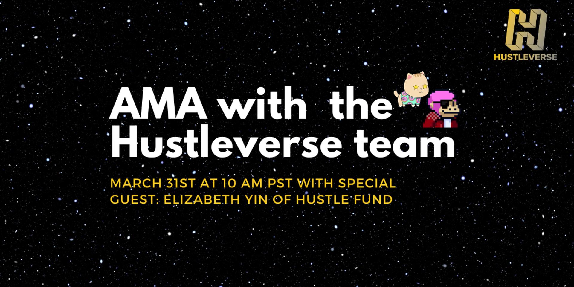 Cover Image for AMA with the Hustleverse team and Elizabeth Yin of Hustle Fund