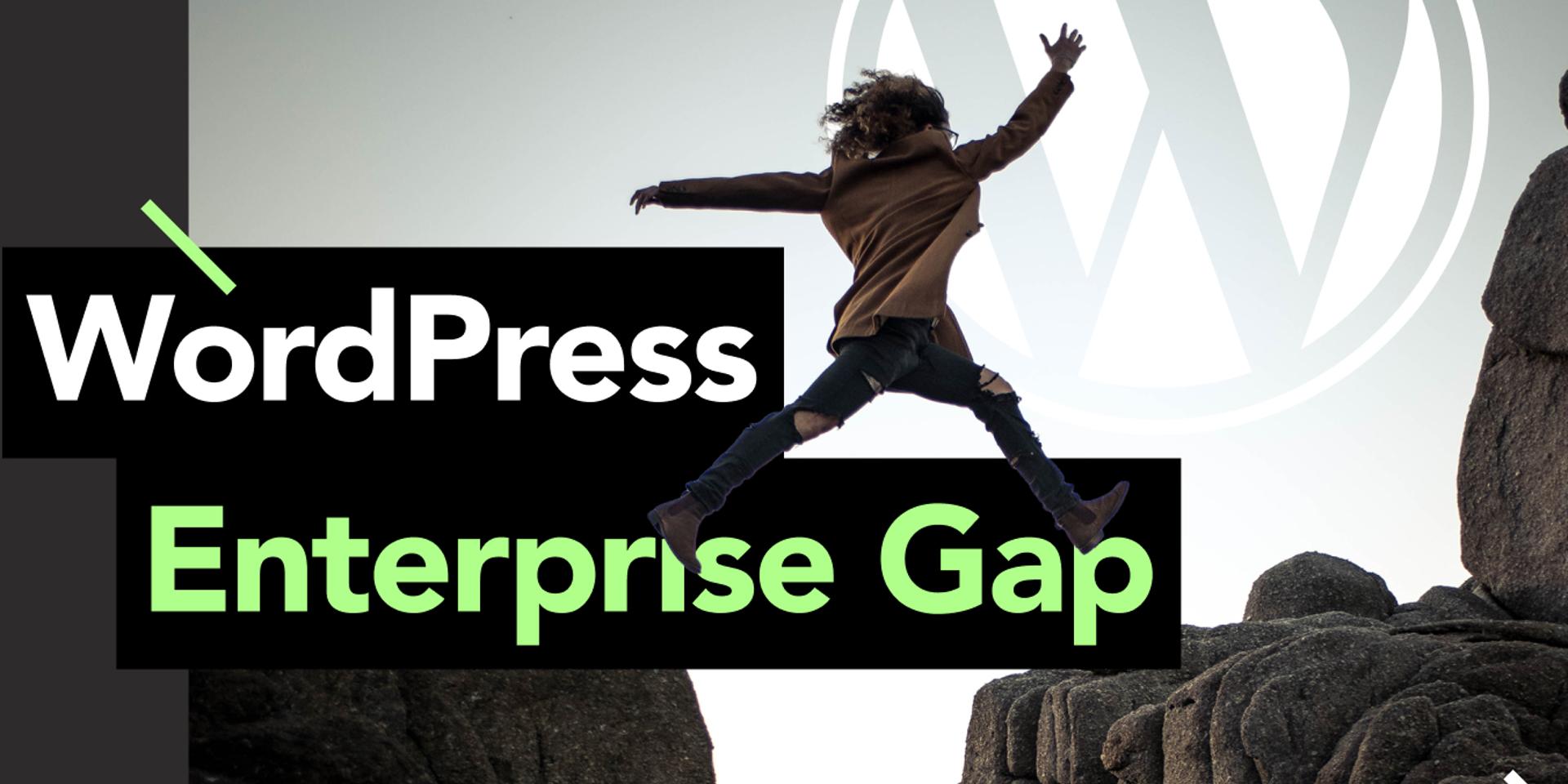 Cover Image for The WordPress Enterprise Gap