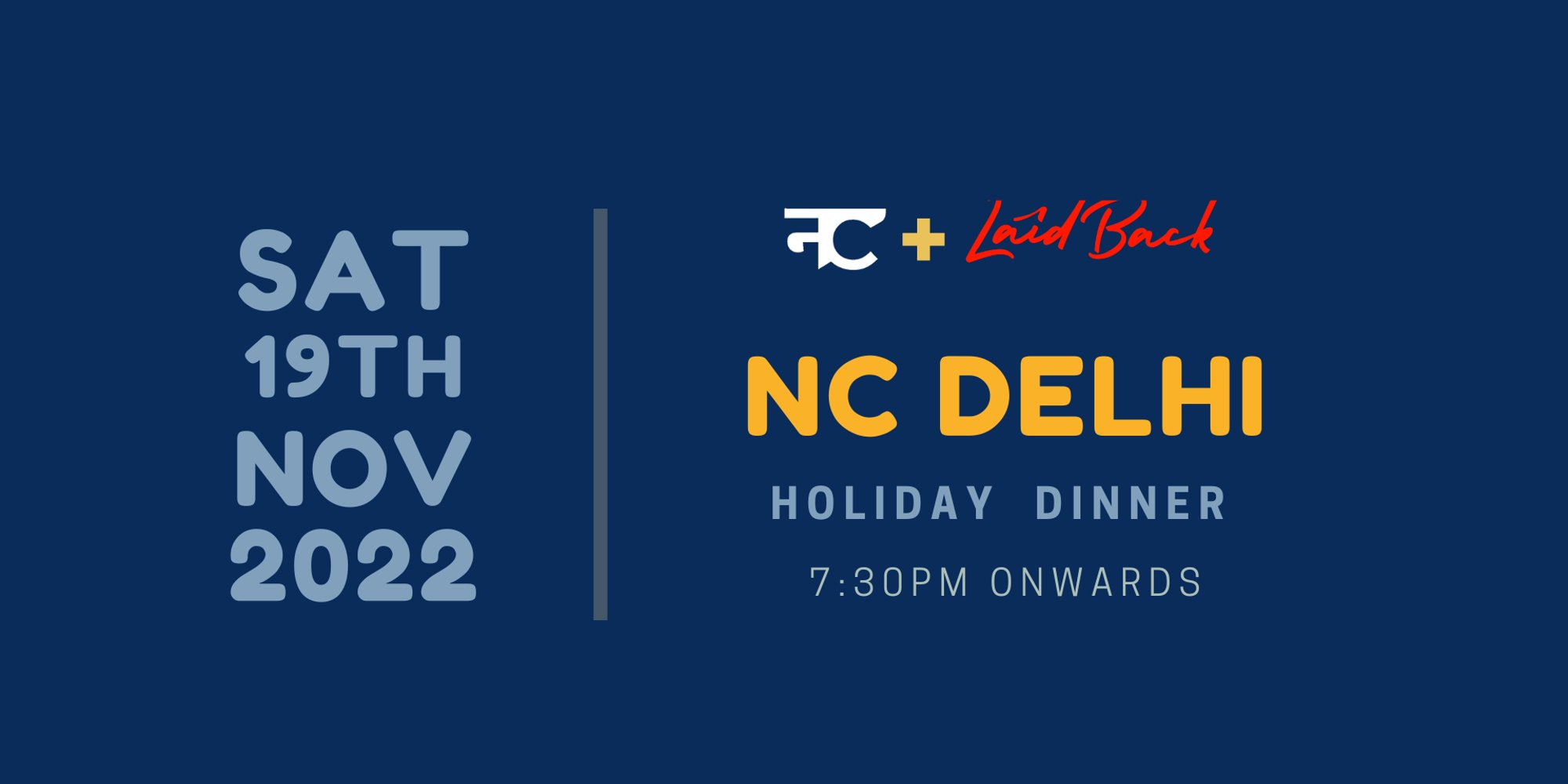 NC Delhi Holiday Dinner
