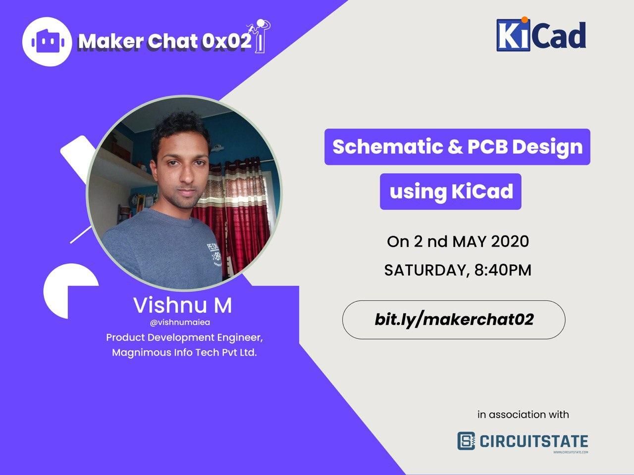 MakerChat 0x02: Schematic & PCB Design using KiCad.
