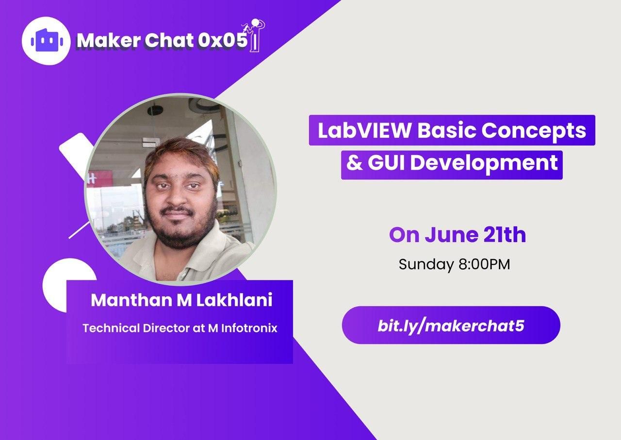 MakerChat 0x05: LabVIEW Basic Concepts & GUI Development