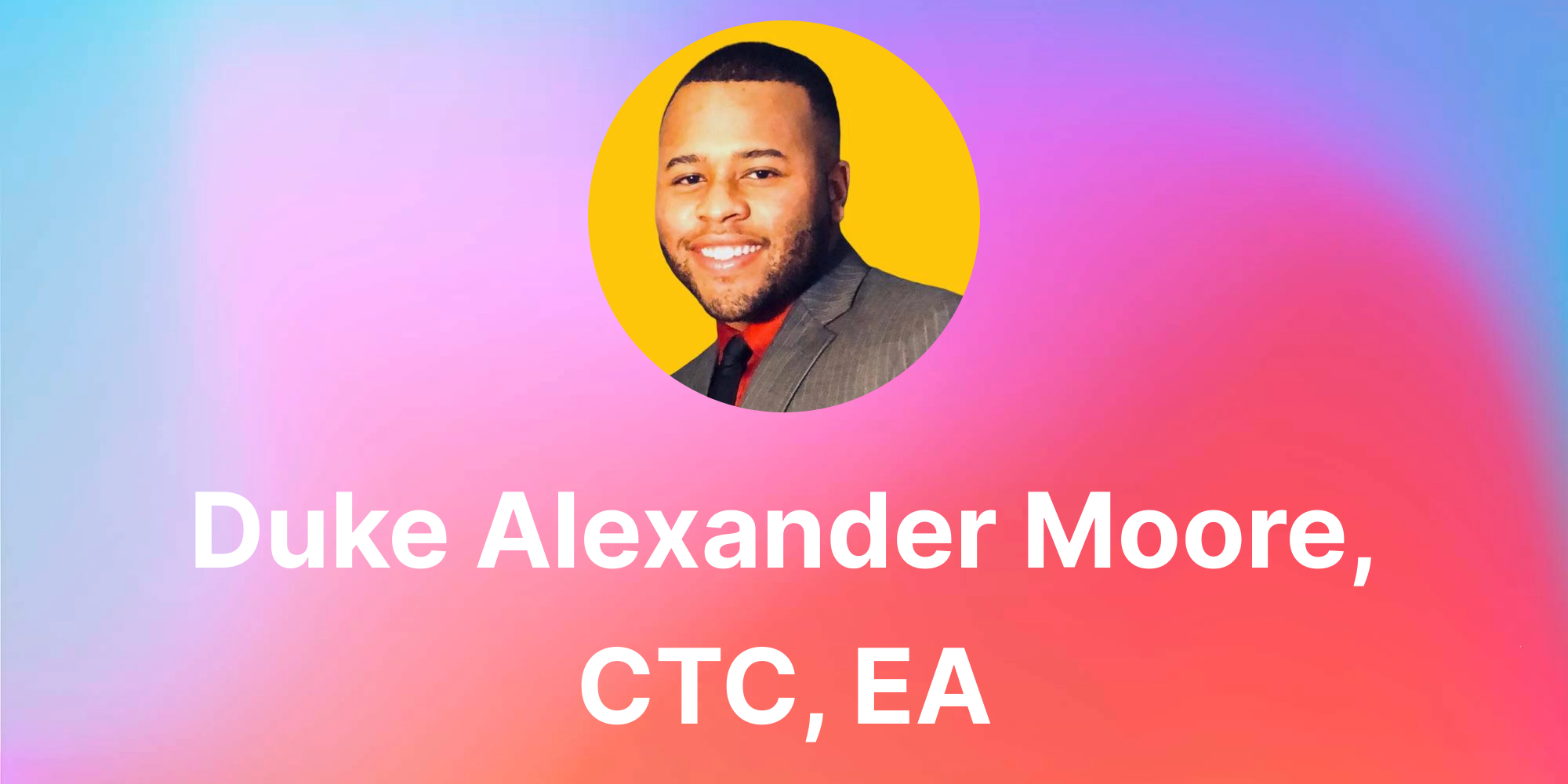 Duke Alexander Moore CTC EA Duke Is An Advanced QuickBooks 