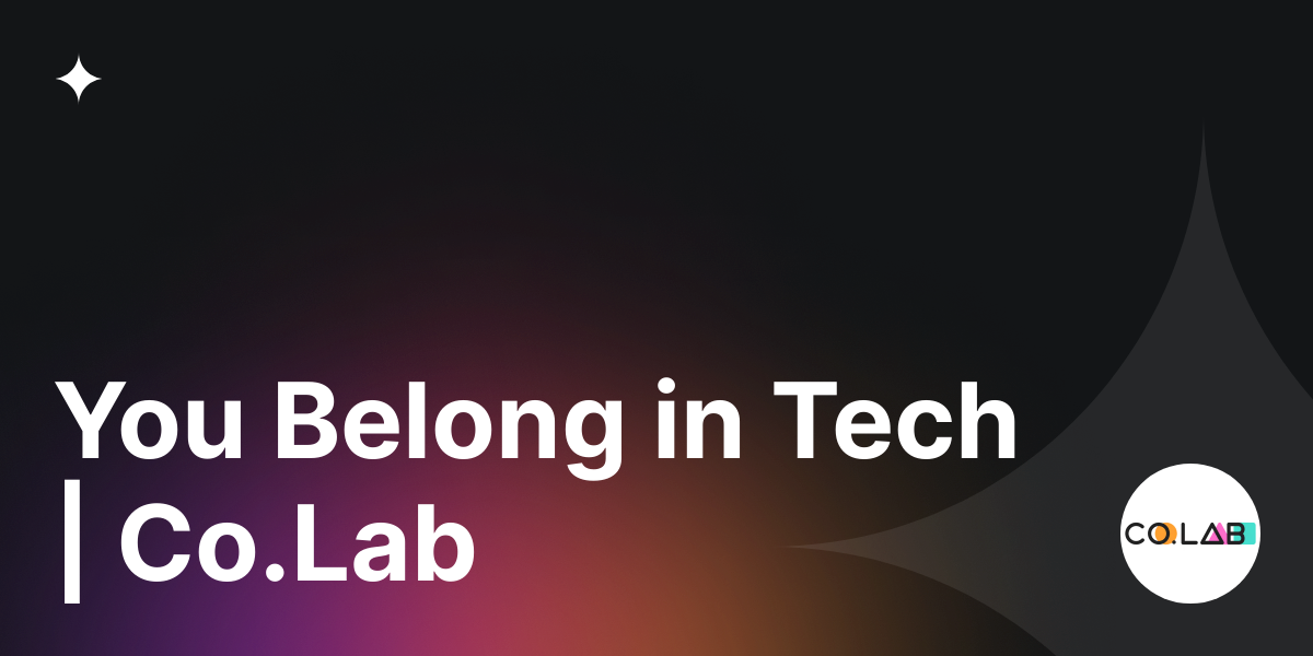 You Belong in Tech Co.Lab · Luma